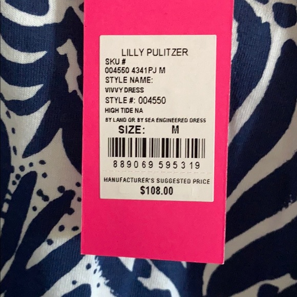 HP💙NWT Lilly Pulitzer Vivvy Dress - Picture 7 of 7
